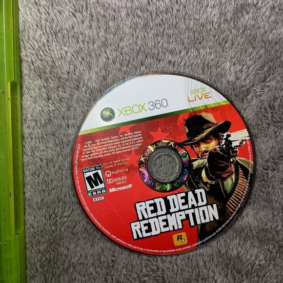 Red Dead Redemption Game Of The Year Edition Complete Xbox 360 Goty Cib No Map - Picture 5 of 16